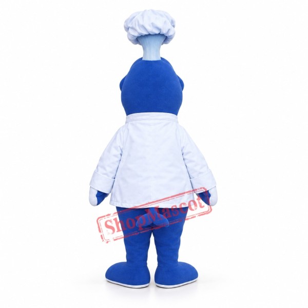 Chef Whale Mascot Costume