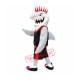 Sport White Shark Mascot Costume Sport White Shark Mascot Costume