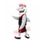 Sport White Shark Mascot Costume