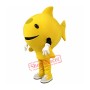 Yellow Fish Mascot Costume