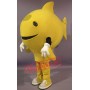 Yellow Fish Mascot Costume