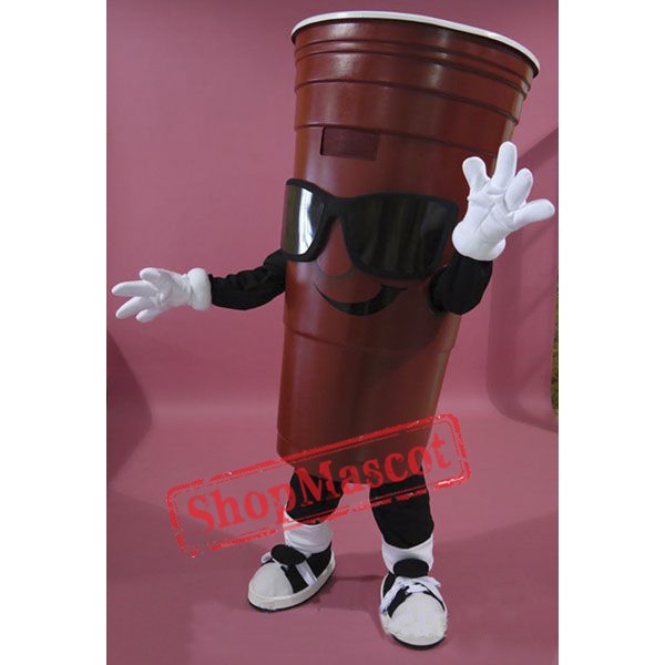Red Cup Mascot Costume