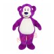 Purple Bear Mascot Costume Purple Bear Mascot Costume