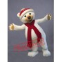 Christmas Polar Bear Mascot Costume