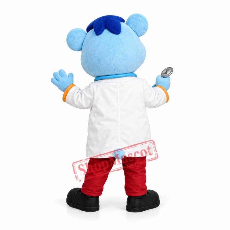 Doctor Bear Mascot Costume Doctor Bear Mascot Costume