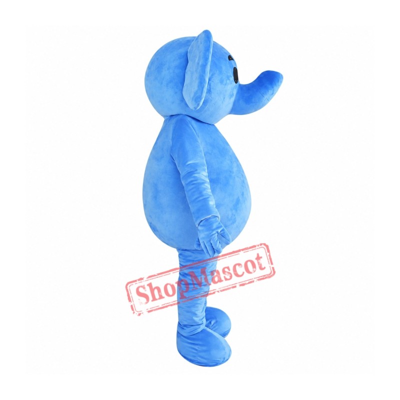 Cute Pink Elephant Mascot Costume Cute Pink Elephant Mascot Costume