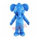 Blue Adult Elephant Mascot Costume Blue Adult Elephant Mascot Costume