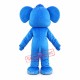 Blue Adult Elephant Mascot Costume Blue Adult Elephant Mascot Costume