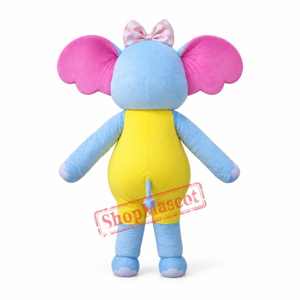 Female Elephant Mascot Costume