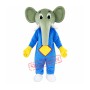 Blue Body Elephant Mascot Costume