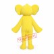 Yellow Elephant Mascot Costume Yellow Elephant Mascot Costume