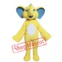 Yellow Elephant Mascot Costume