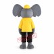 Adult Grey Elephant Mascot Costume Adult Grey Elephant Mascot Costume