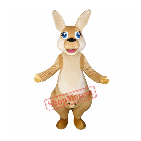 Handmade Plush Material Kangaroo Mascot Costume