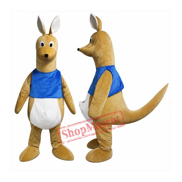 Cute Adult Kangaroo Mascot Costume