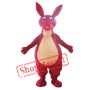 Red Kangaroo Mascot Costume