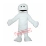 Adult White Yeti Mascot Costume