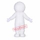 Cute White Yeti Mascot Costume Cute White Yeti Mascot Costume
