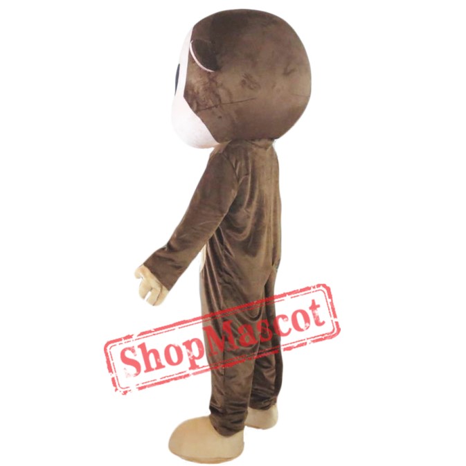 Big Head Monkey Mascot Costume