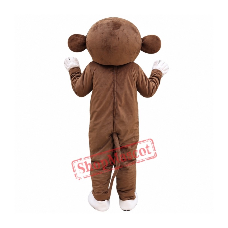 Plush Adult Monkey Mascot Costume Plush Adult Monkey Mascot Costume