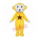 Yellow White Monkey Mascot Costume Yellow White Monkey Mascot Costume