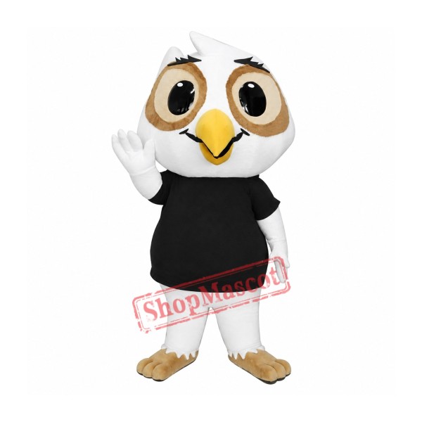 Little Cute Owl Mascot Costume Little Cute Owl Mascot Costume