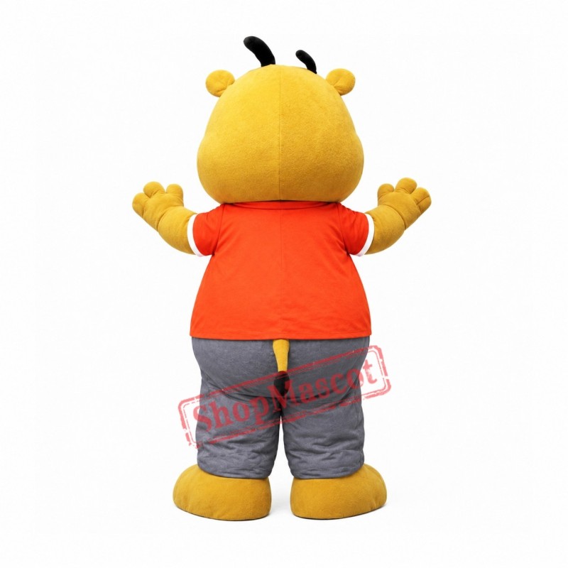 Little Cute Hippo Mascot Costume Little Cute Hippo Mascot Costume