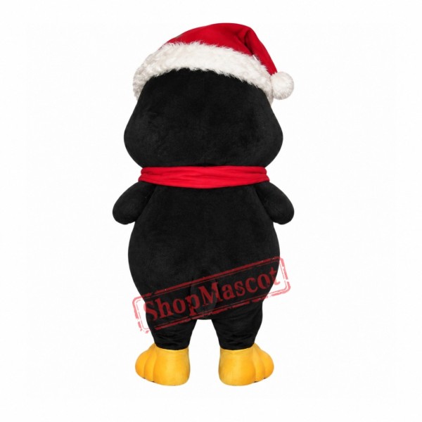 Christmas Penguin Mascot Costume