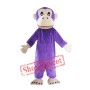 Adult Purple Gorilla Mascot Costume