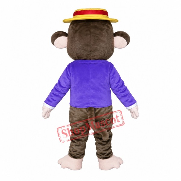 Smart Monkey Mascot Costume Smart Monkey Mascot Costume
