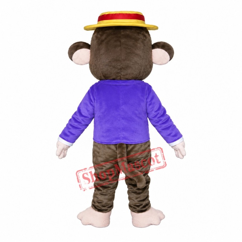 Smart Monkey Mascot Costume