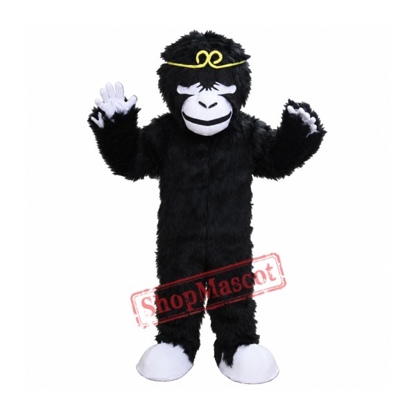 Handmade Plush Orangutan Mascot Costume