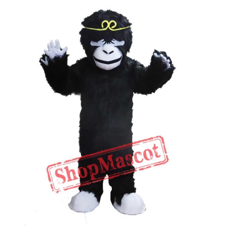 Handmade Plush Orangutan Mascot Costume