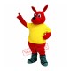 Cute Red Kangaroo Mascot Costume Cute Red Kangaroo Mascot Costume