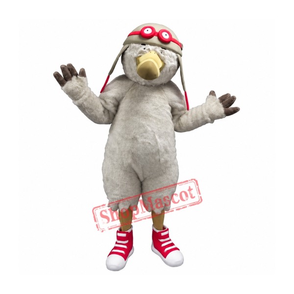 Pilot Bird Mascot Costume Pilot Bird Mascot Costume