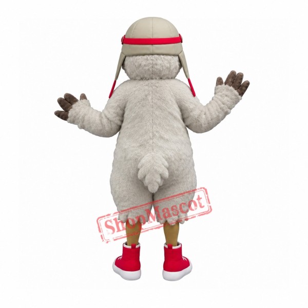 Pilot Bird Mascot Costume Pilot Bird Mascot Costume