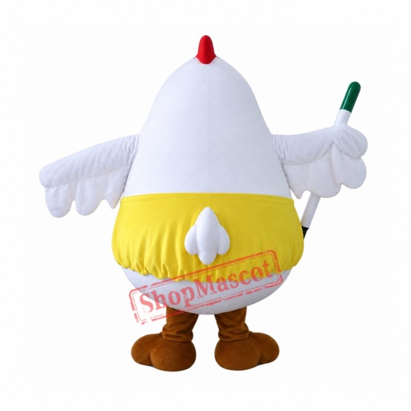 Fat Chicken Mascot Costume Fat Chicken Mascot Costume