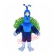 Peacock Mascot Costume Peacock Mascot Costume