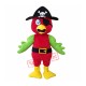 Pirate Parrot Mascot Costume