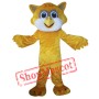 Yellow Owl Mascot Costume