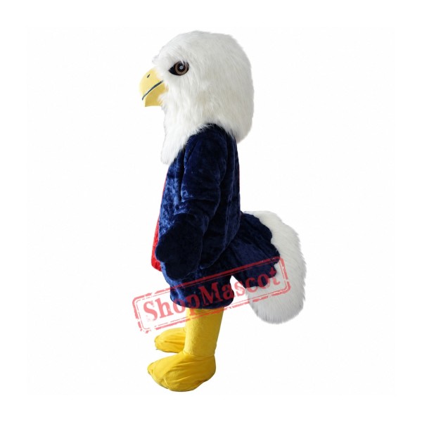 Black Eagle Mascot Costume Black Eagle Mascot Costume