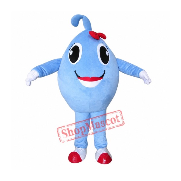 Blue Ball Mascot Costume