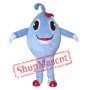 Blue Ball Mascot Costume