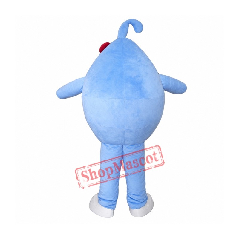 Blue Ball Mascot Costume