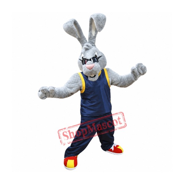 Power Rabbit Mascot Costume Power Rabbit Mascot Costume