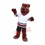 Red Bear Mascot Costume