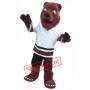 Red Bear Mascot Costume
