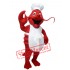 Chef Lobster Mascot Costume