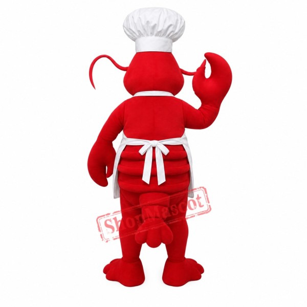 Chef Lobster Mascot Costume