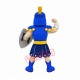 Blue Spartan Titan Trojan Mascot Costume Blue Spartan Titan Trojan Mascot Costume